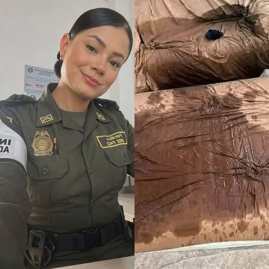 La imagen viral de una joven policía desata todo tipo de versiones: esto es lo que realmente se sabe